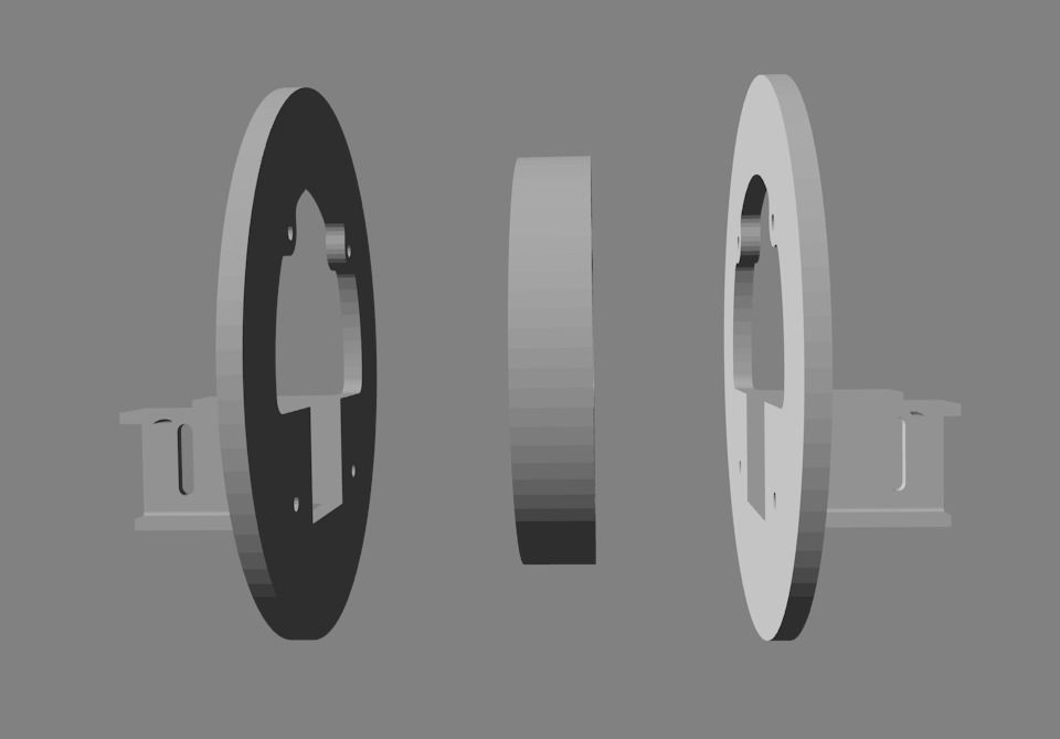 solenoid support  3D print model_2
