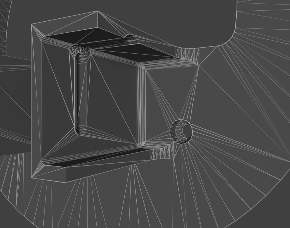 solenoid support  3D print model_7