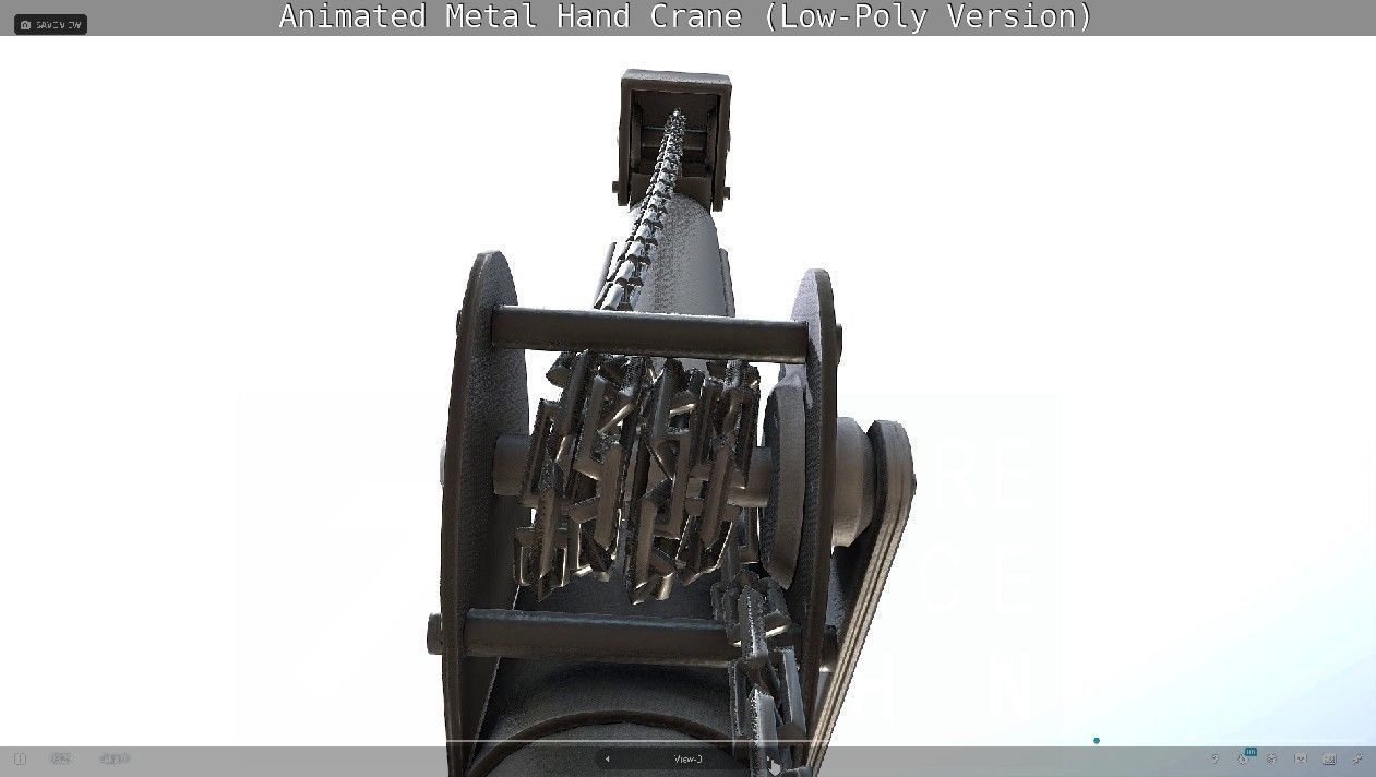 Metal Hand Crane collection _34