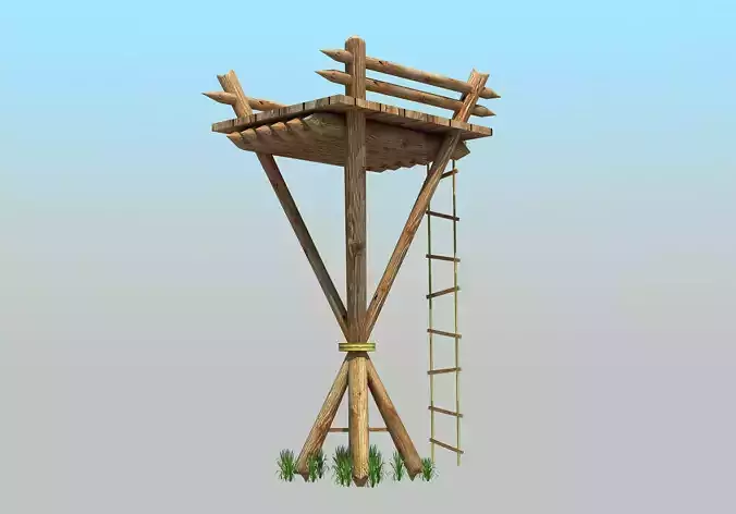 Watch Tower - Low poly