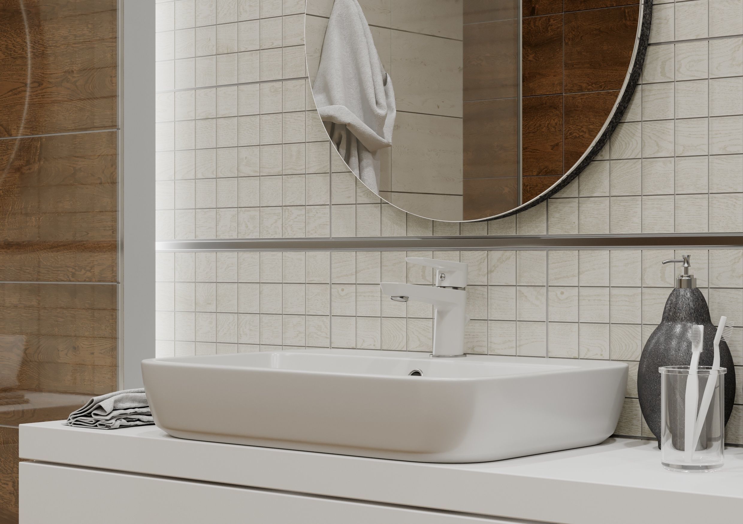 Minos Bathroom Scene for Cinema 4D and Corona Renderer 3D model_3