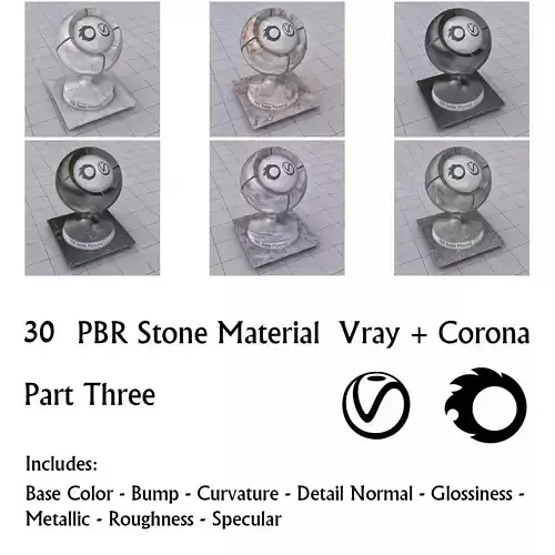 30 PBR Stone Material Part 3 Texture