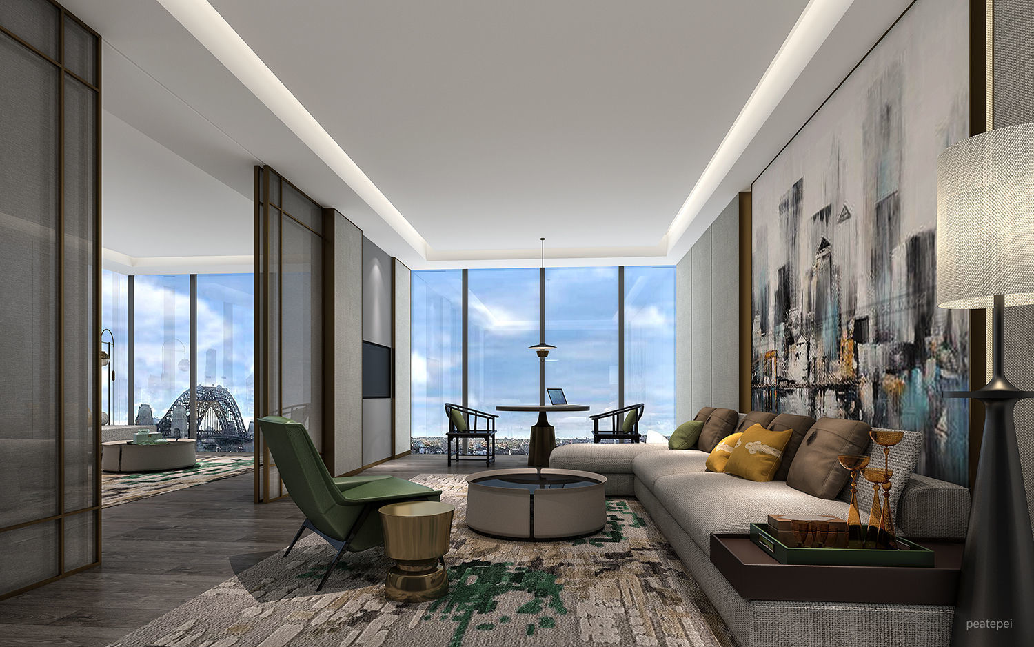 Hotel full 3d model 3D model_13