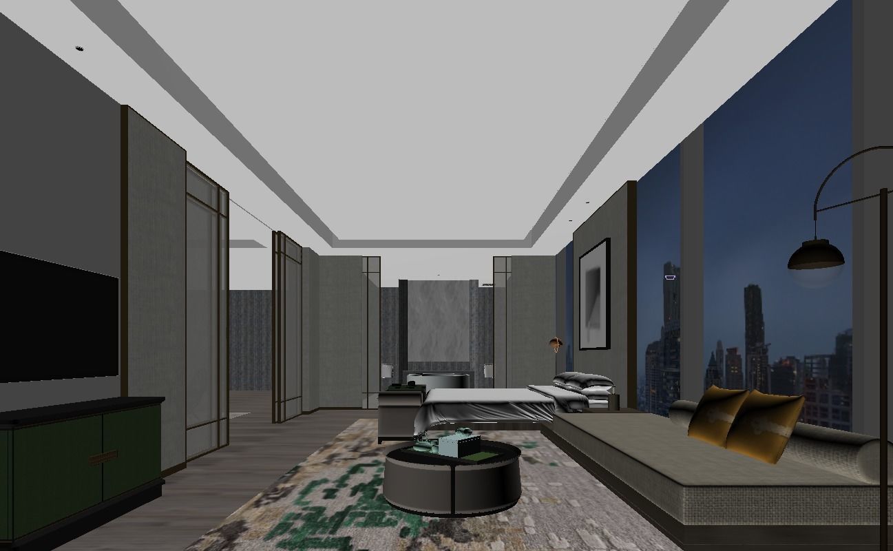 Hotel full 3d model 3D model_16