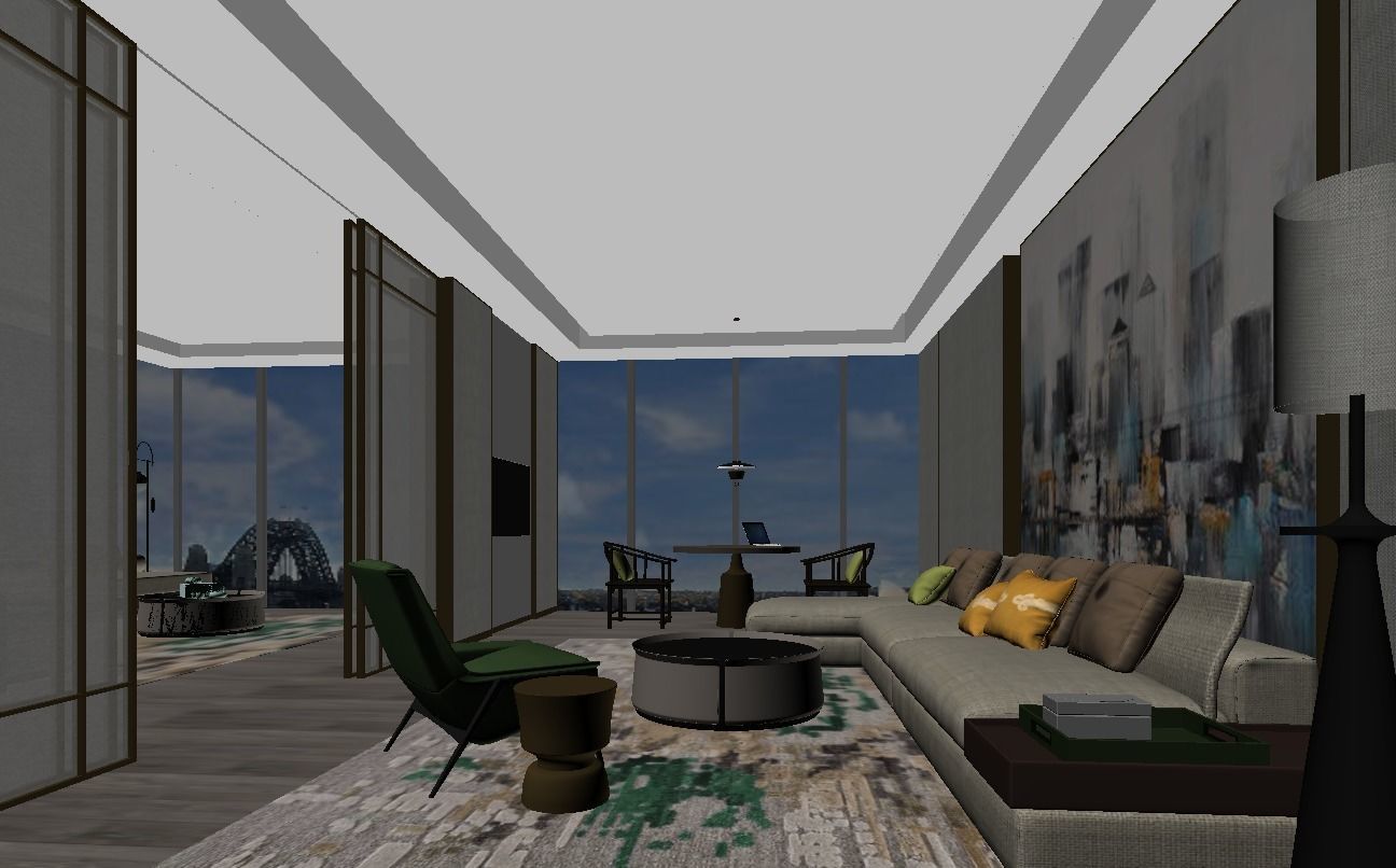 Hotel full 3d model 3D model_14