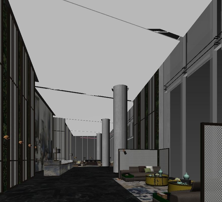 Hotel full 3d model 3D model_2