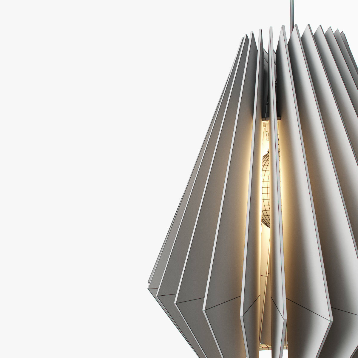 Hektor lamp by IUMI Low-poly 3D model_3