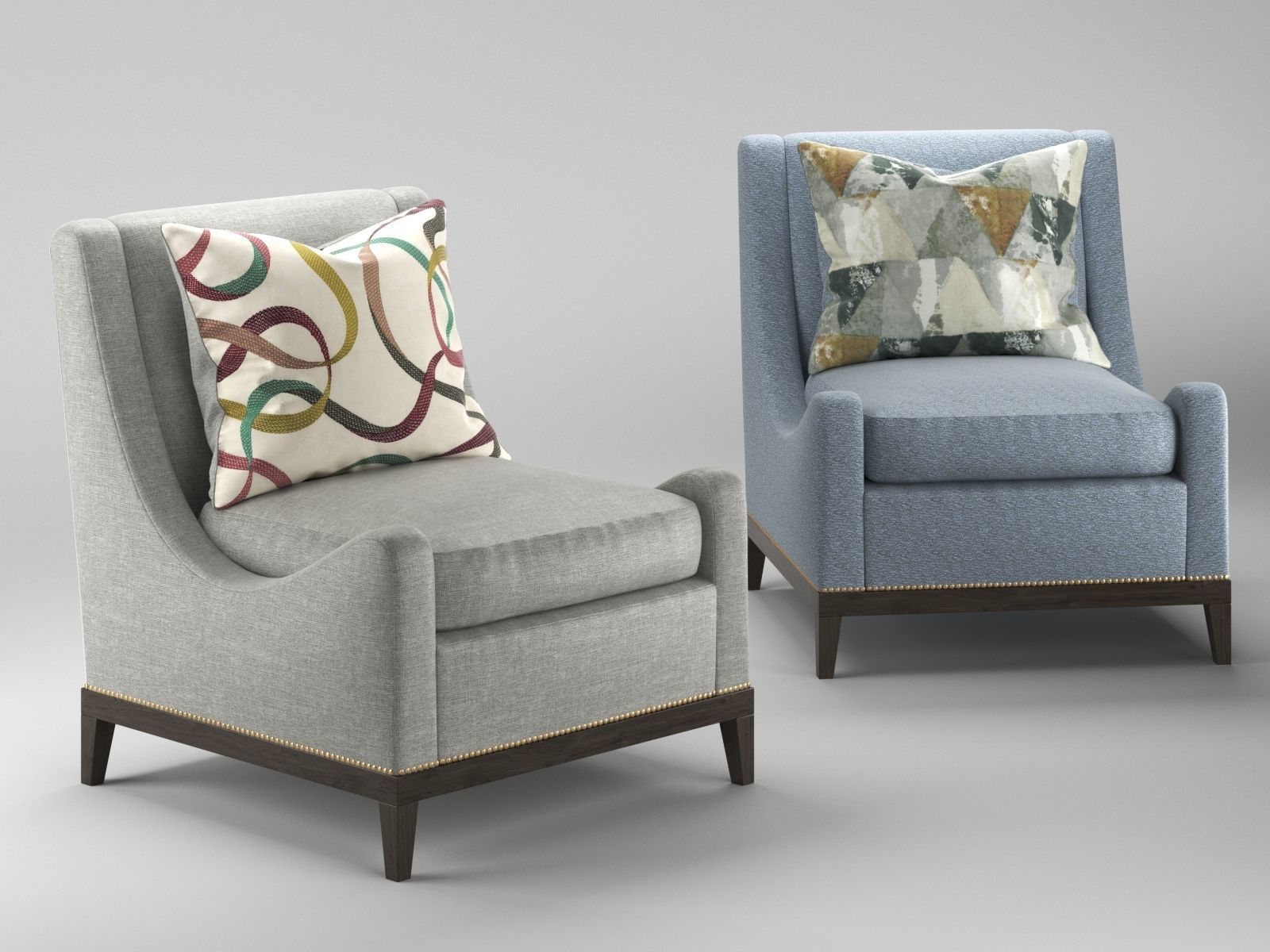 Ben Whistler Forbes Armchair 3D model