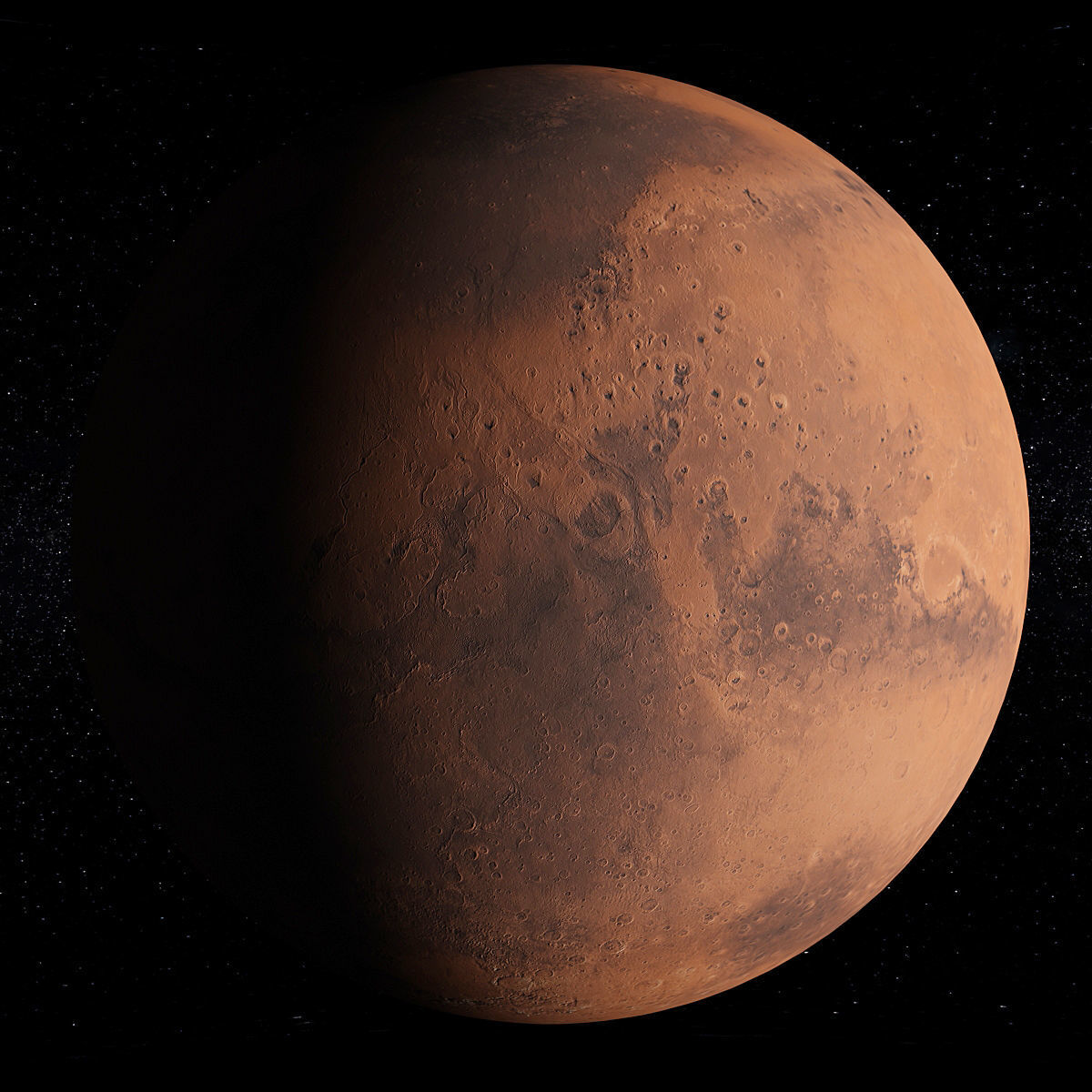 Mars Scene 3D model_11