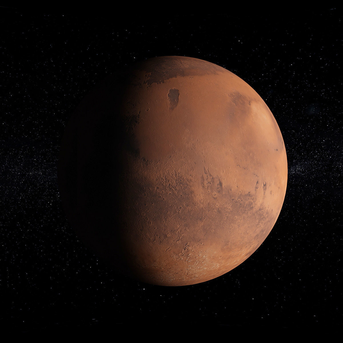 Mars Scene 3D model_3