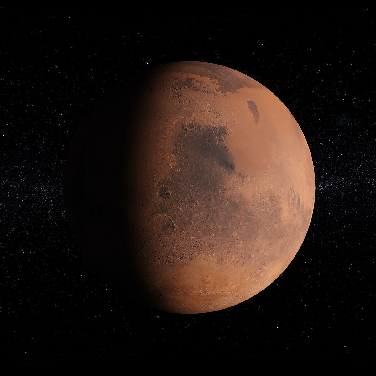 Mars Scene 3D model_5