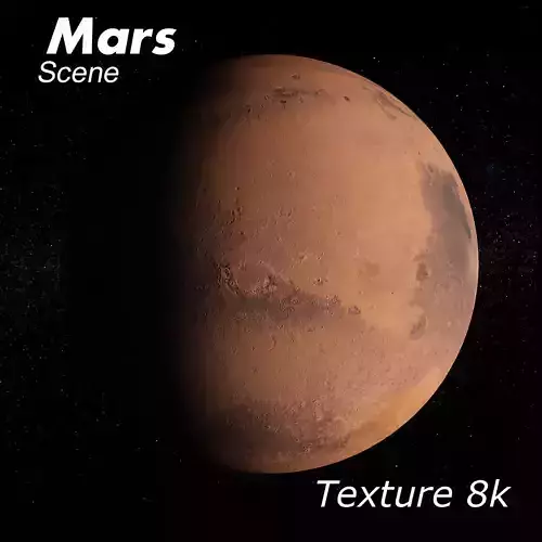 Mars Scene 3D model