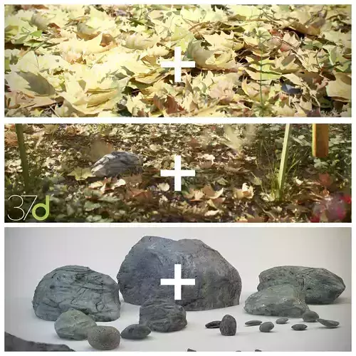 Photorealistic Ground Set 