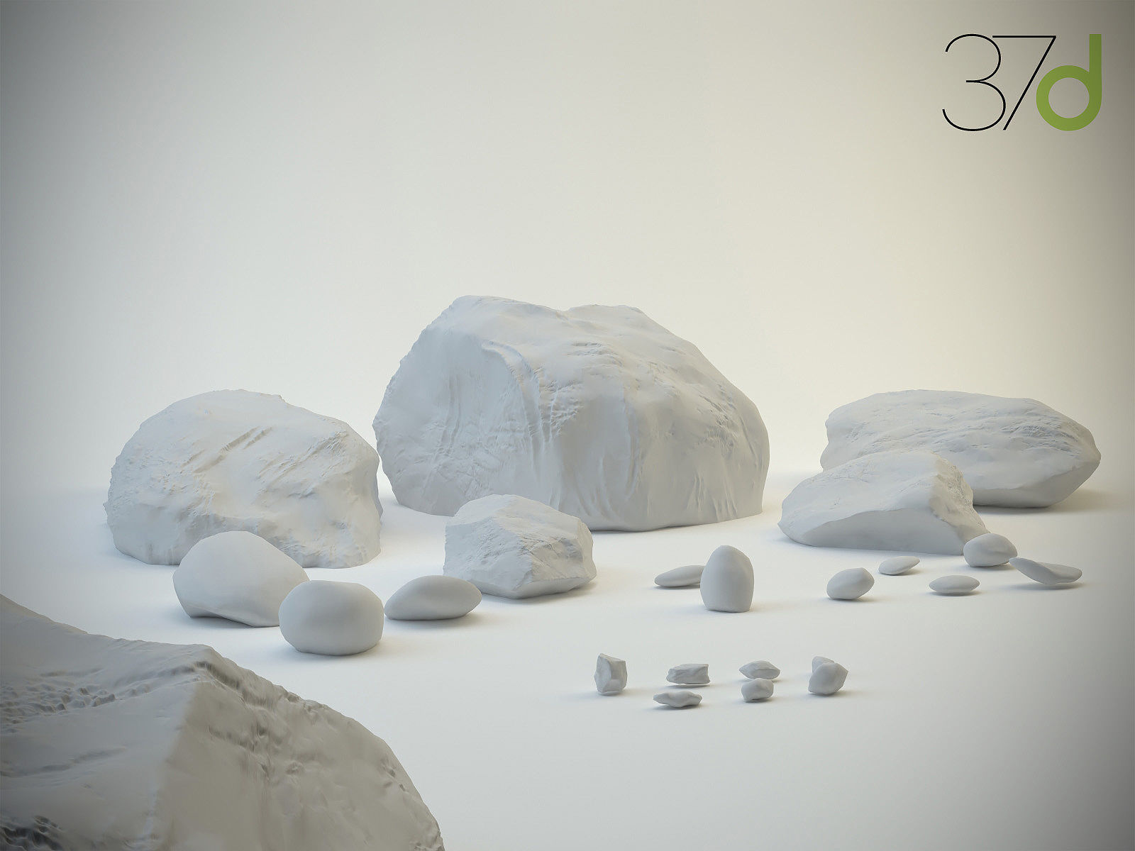 Photorealistic Ground Set  3D model_25