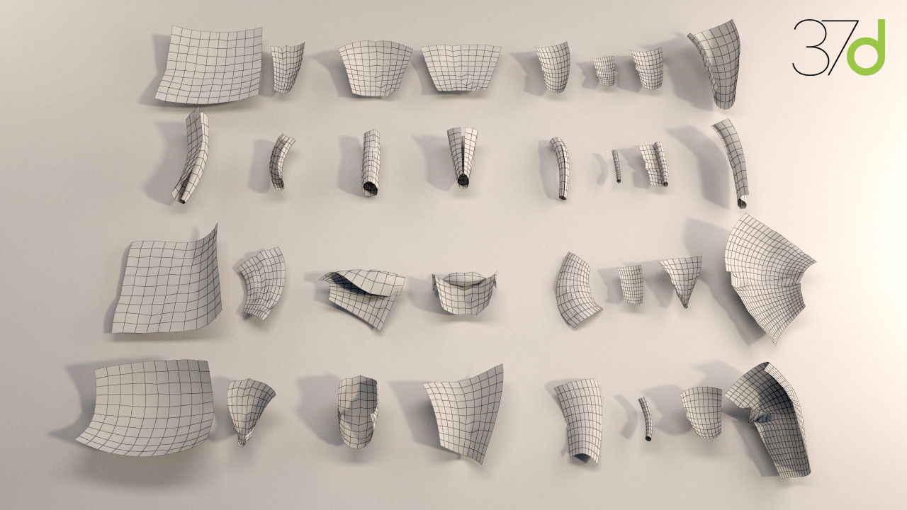 Photorealistic Ground Set  3D model_6