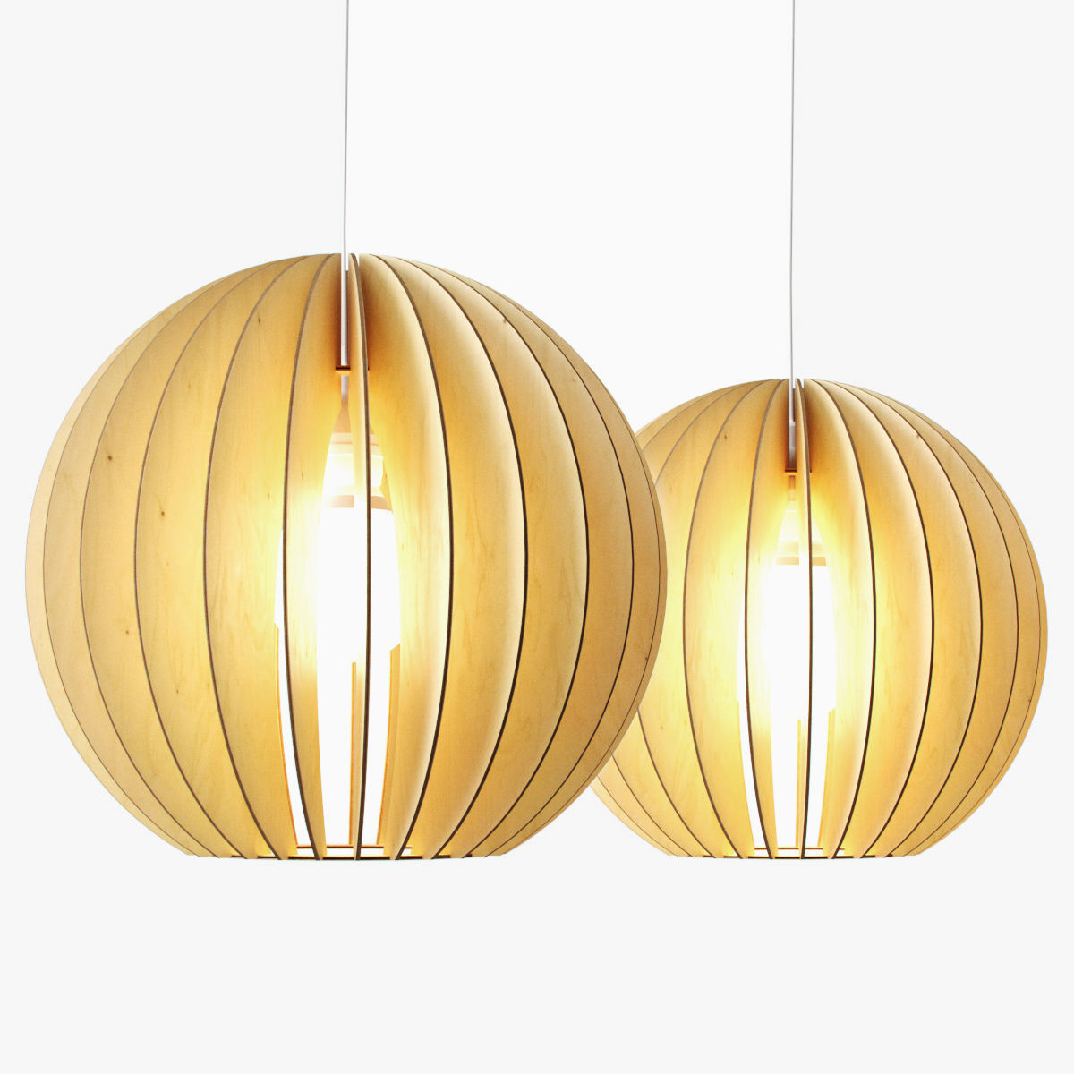 Lamp set by IUMI Low-poly 3D model_26