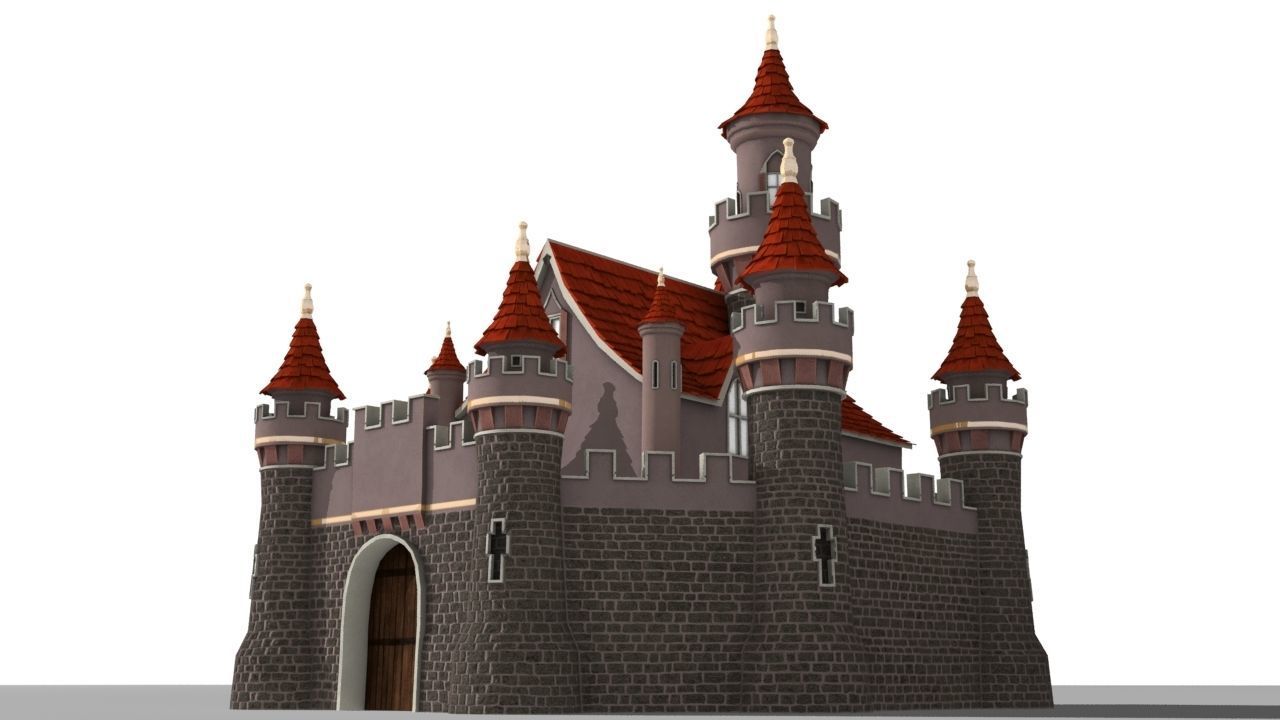 Castle 3D model_15