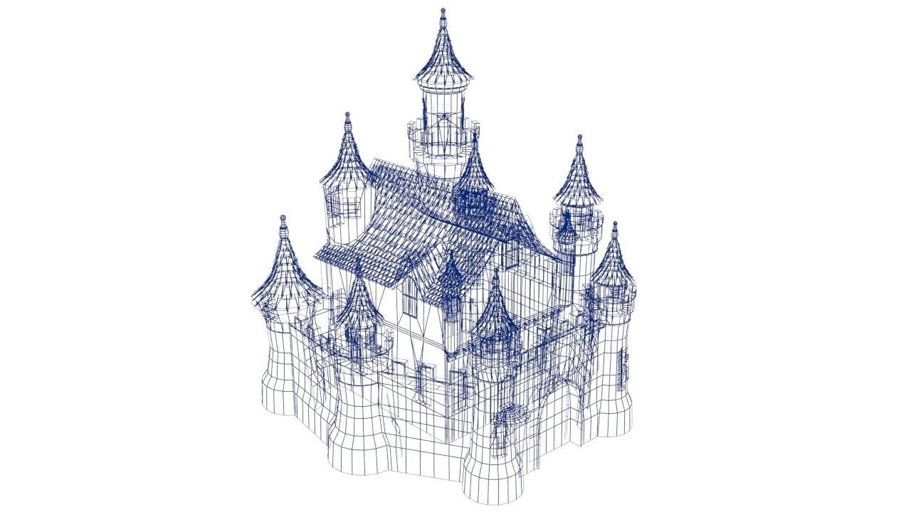 Castle 3D model_19