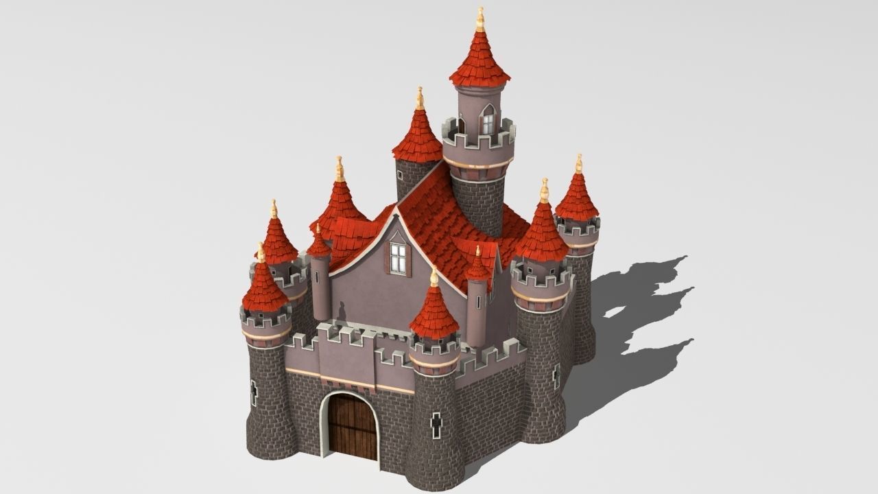 Castle 3D model_17