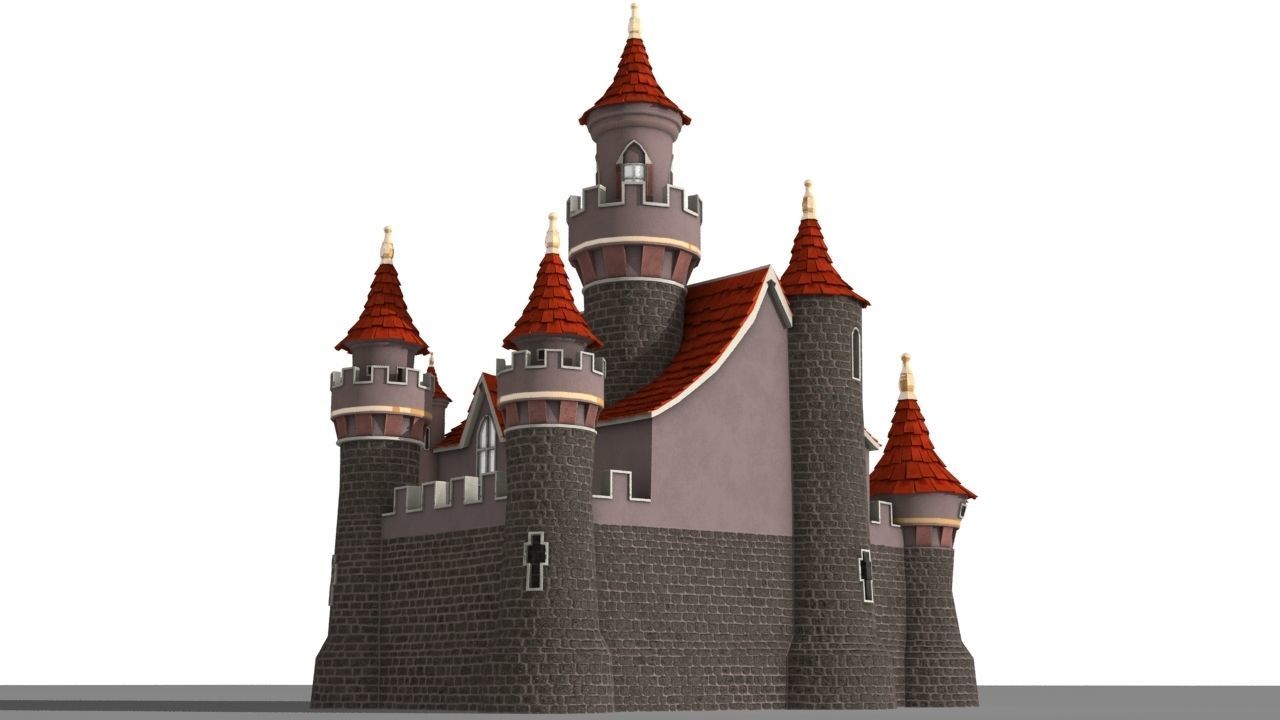 Castle 3D model_13