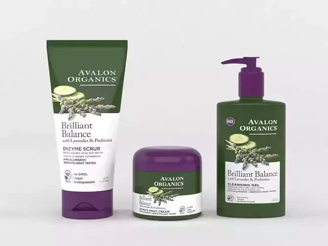 Avalon Organics Brilliant Balance 3D model