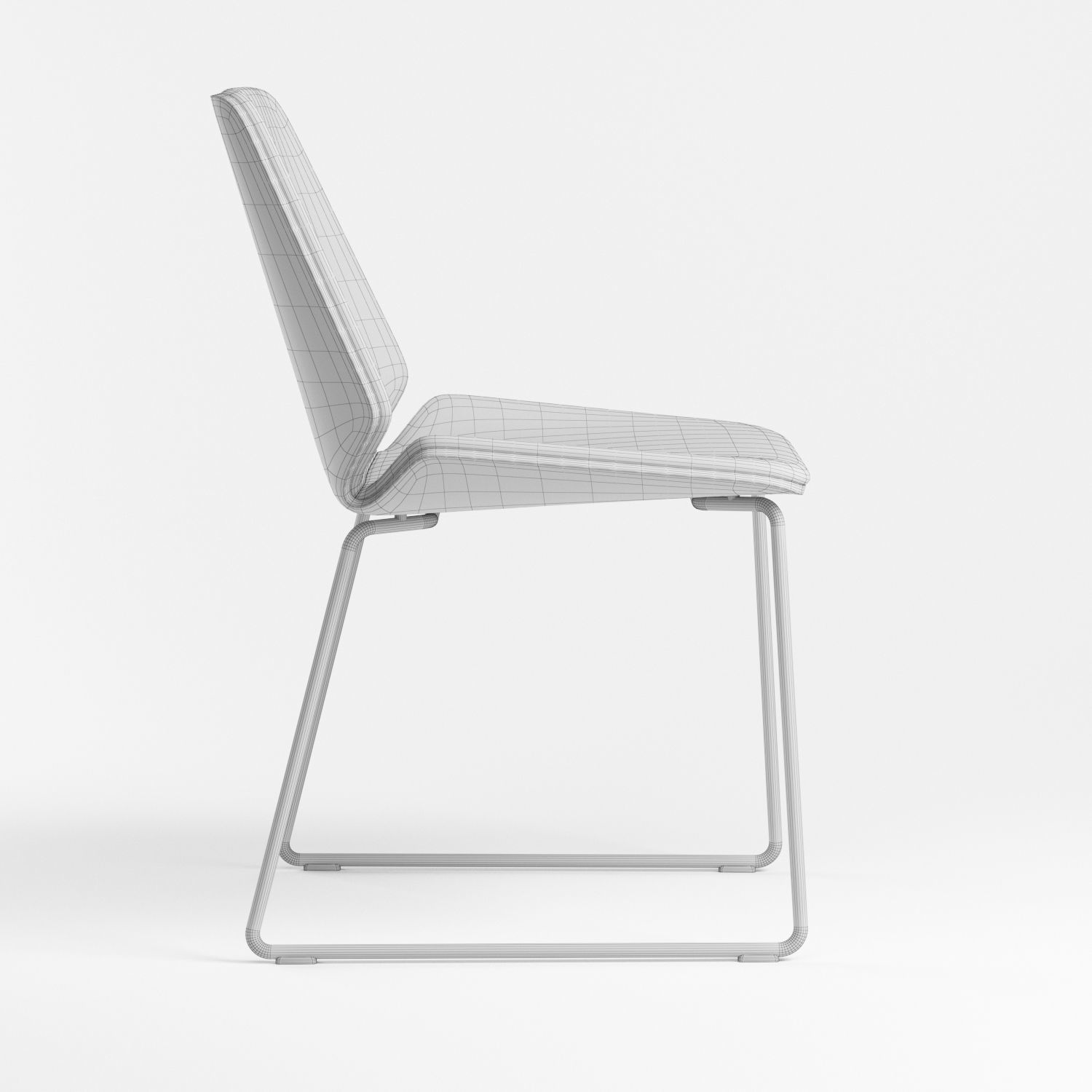 Pala Chair - Full Set 3D model_43