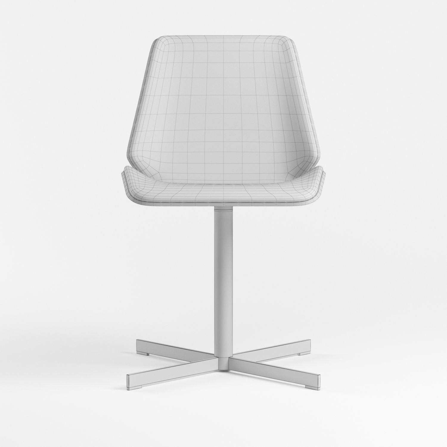 Pala Chair - Full Set 3D model_42