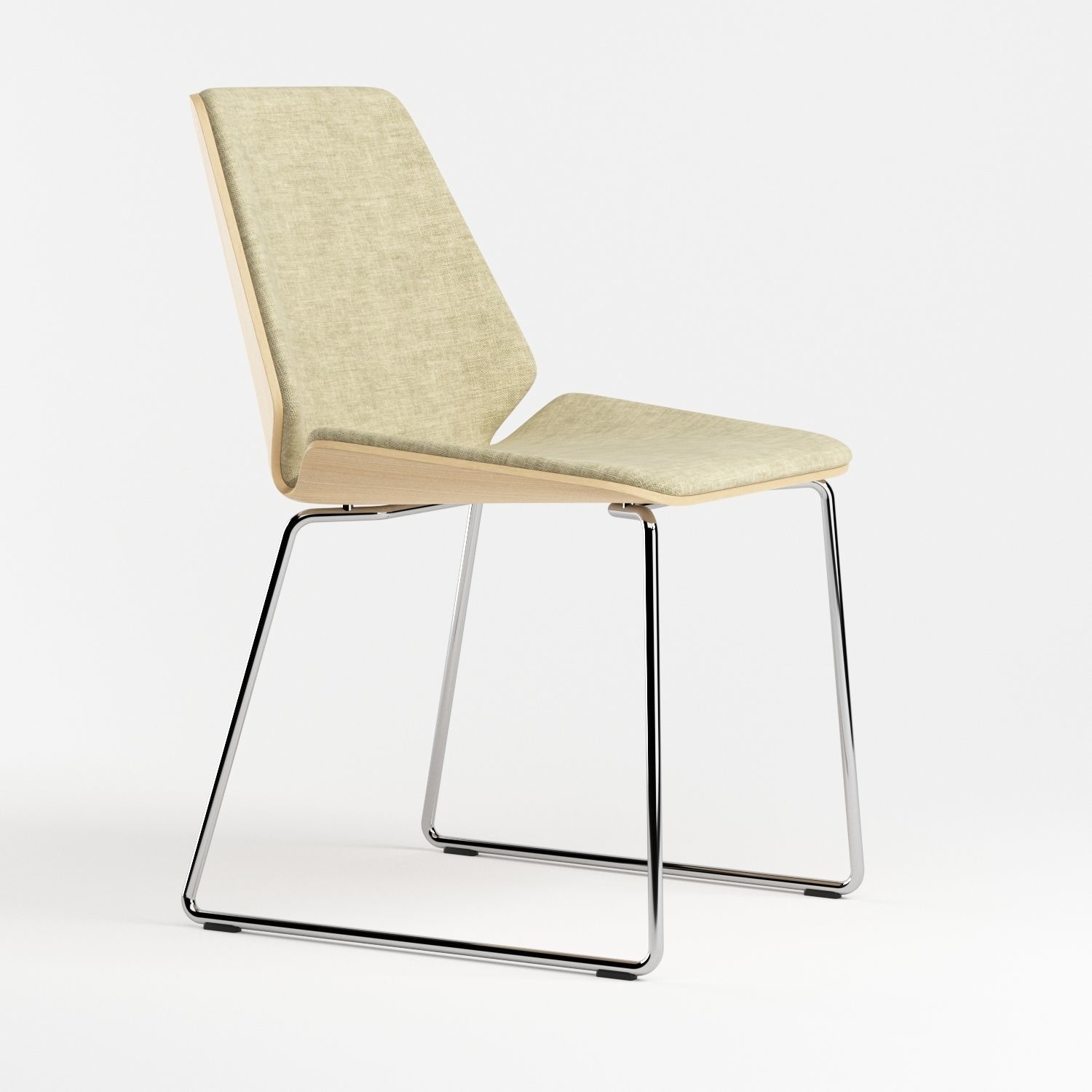 Pala Chair - Full Set 3D model_9