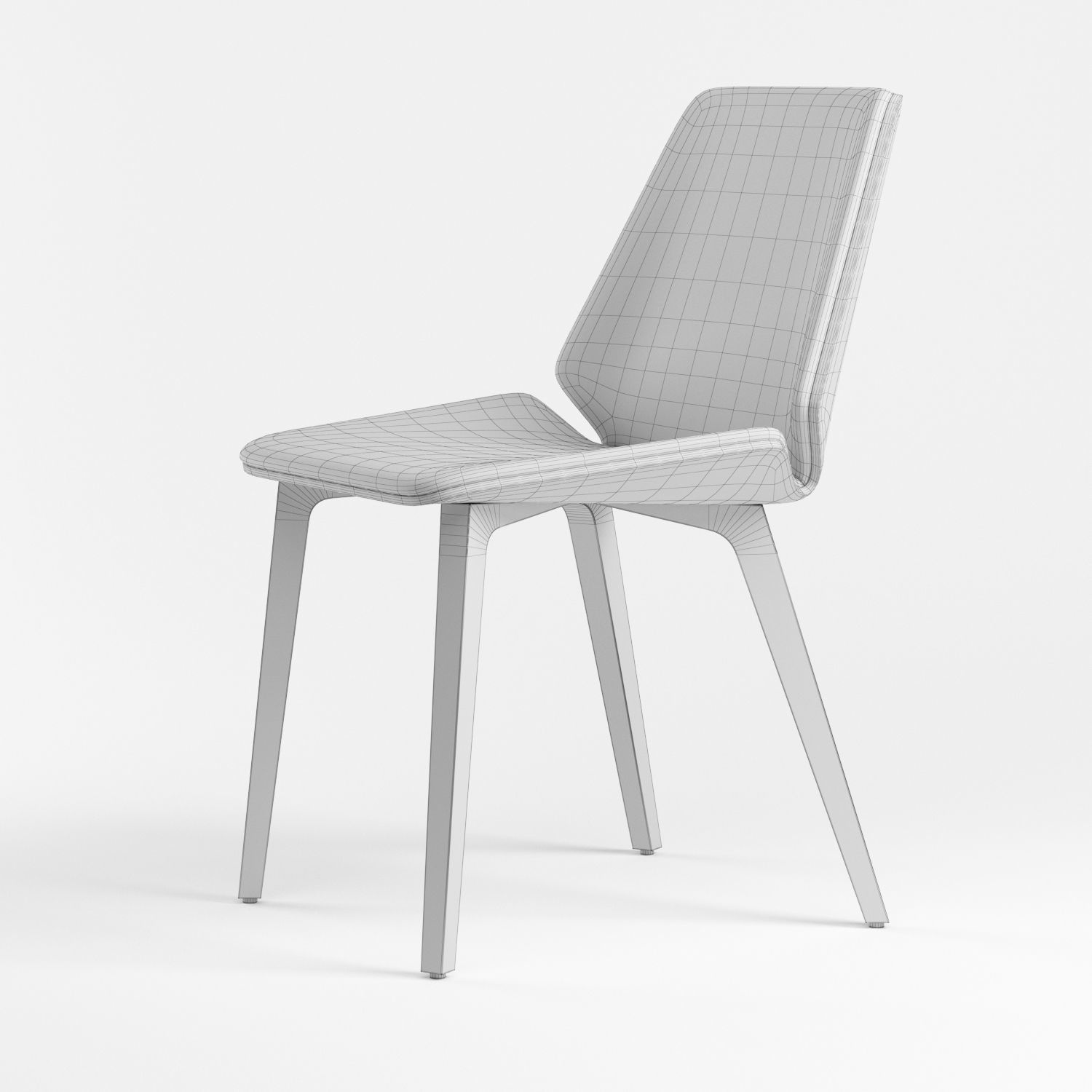 Pala Chair - Full Set 3D model_44
