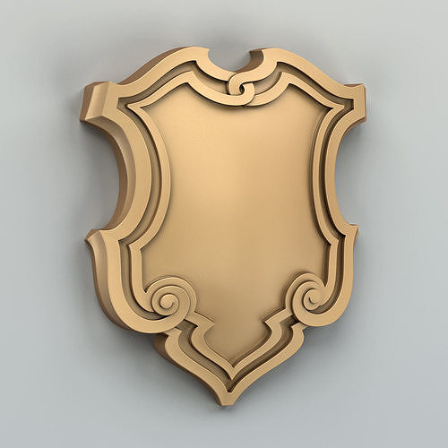 Cartouche 005 3D model