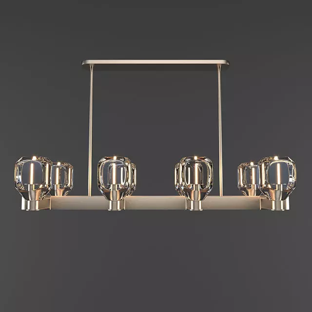 Jonathan Browning-Chartier Linear Chandelier 3D model_0