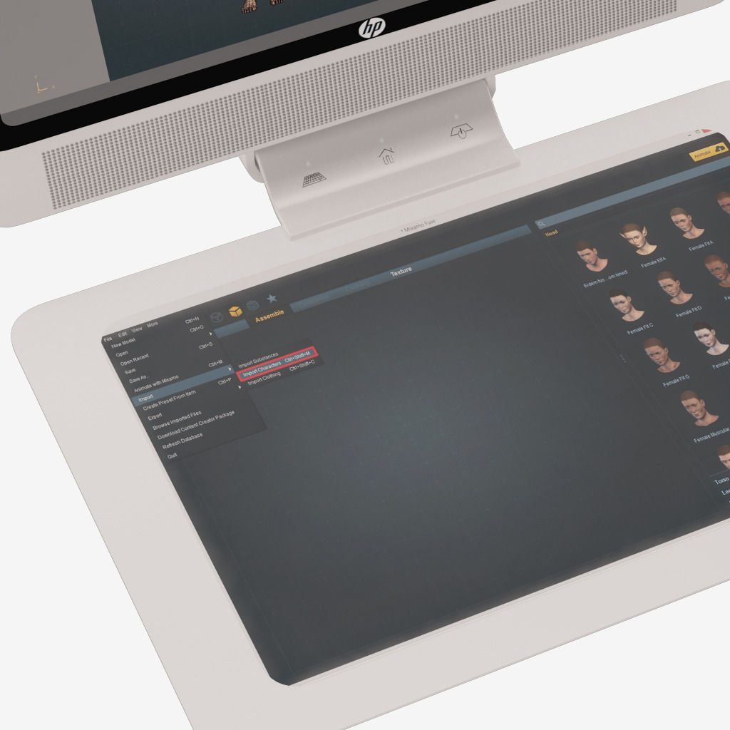 HP Sprout 3D model_12