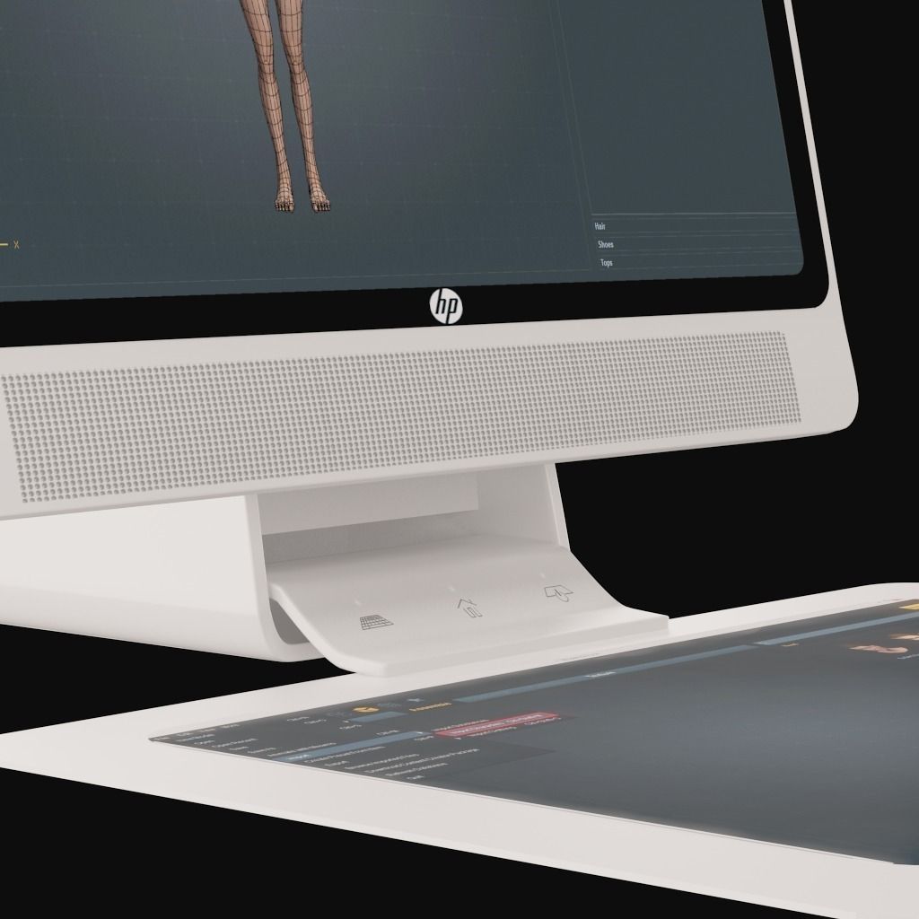 HP Sprout 3D model_15