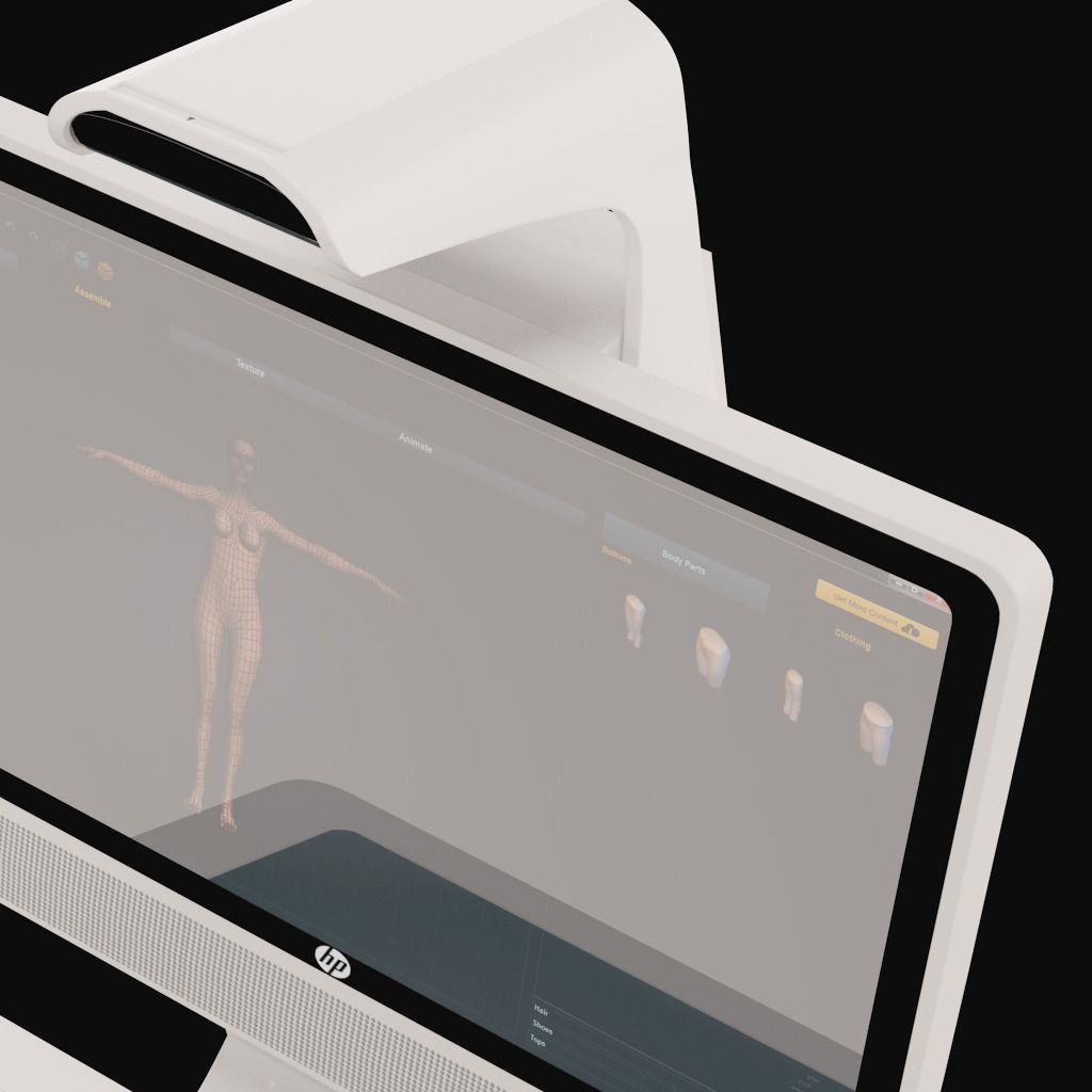 HP Sprout 3D model_18