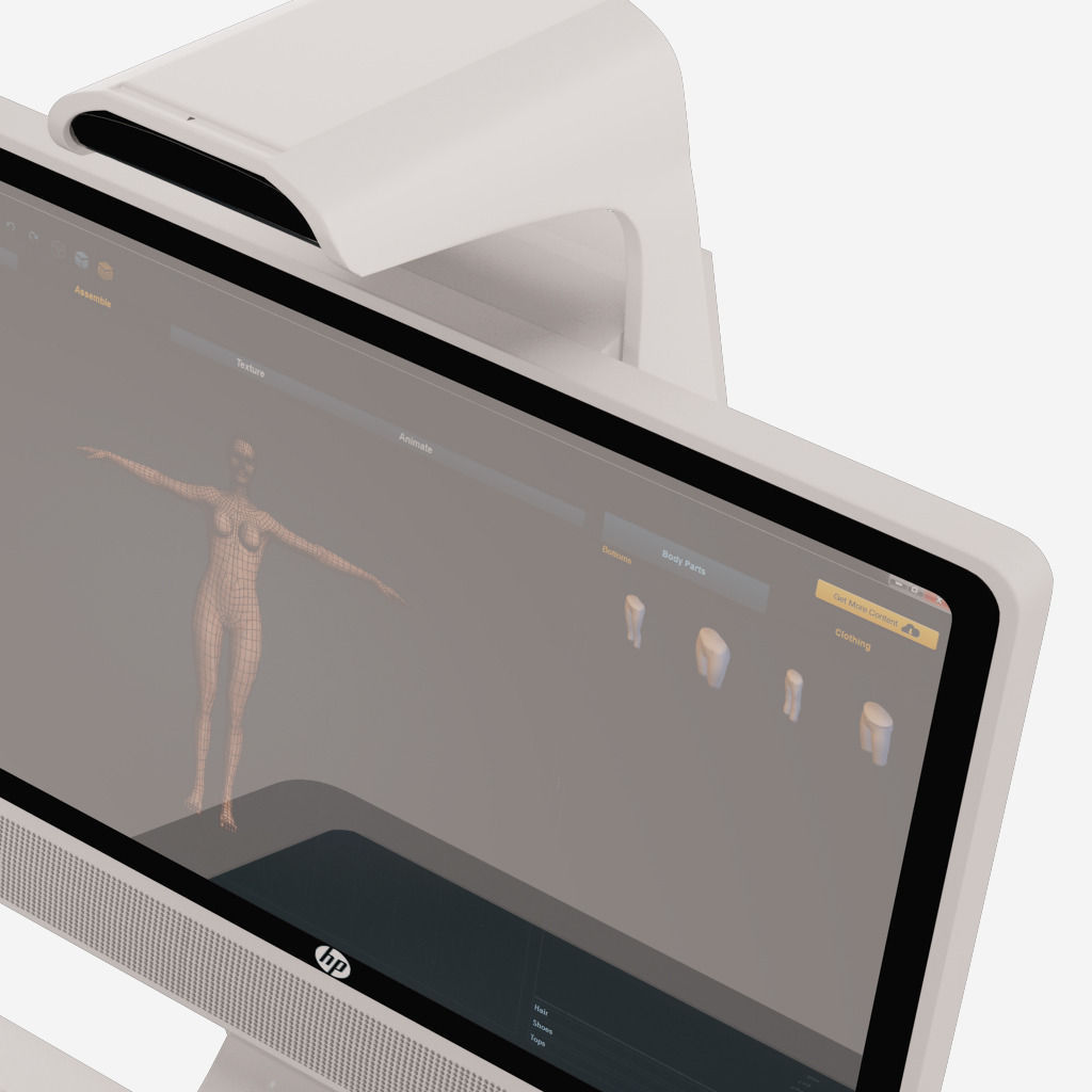 HP Sprout 3D model_13