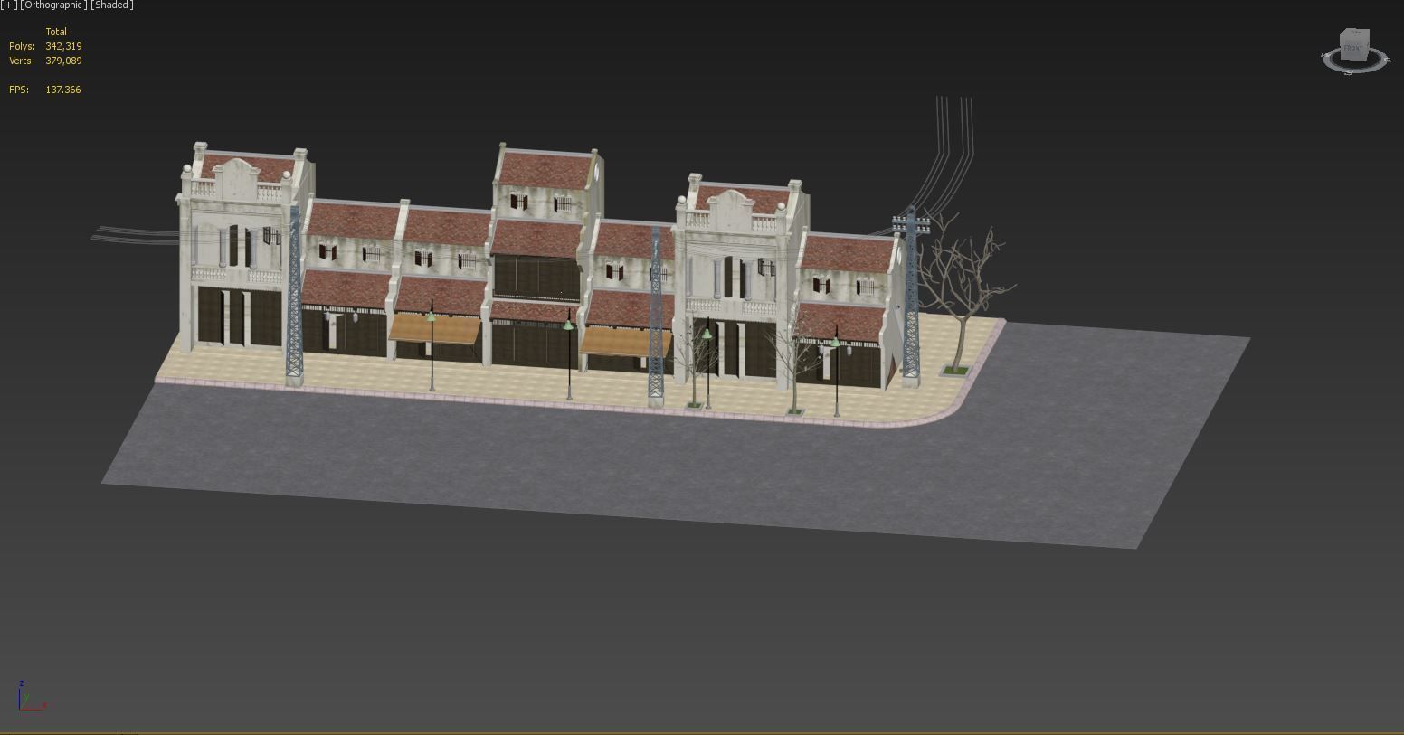 Old Town 3D model_4