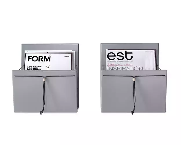 Magazine Rack 3D model