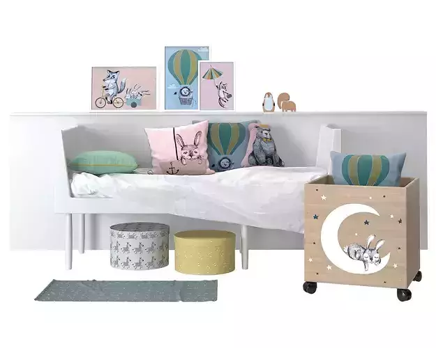 Kid bed set