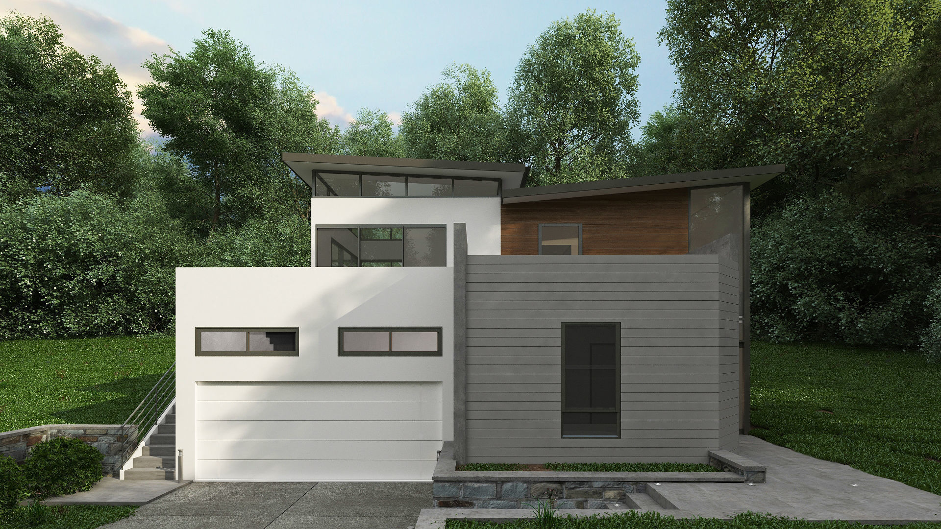 Haning Residential Villa Revit Model 3D model_4
