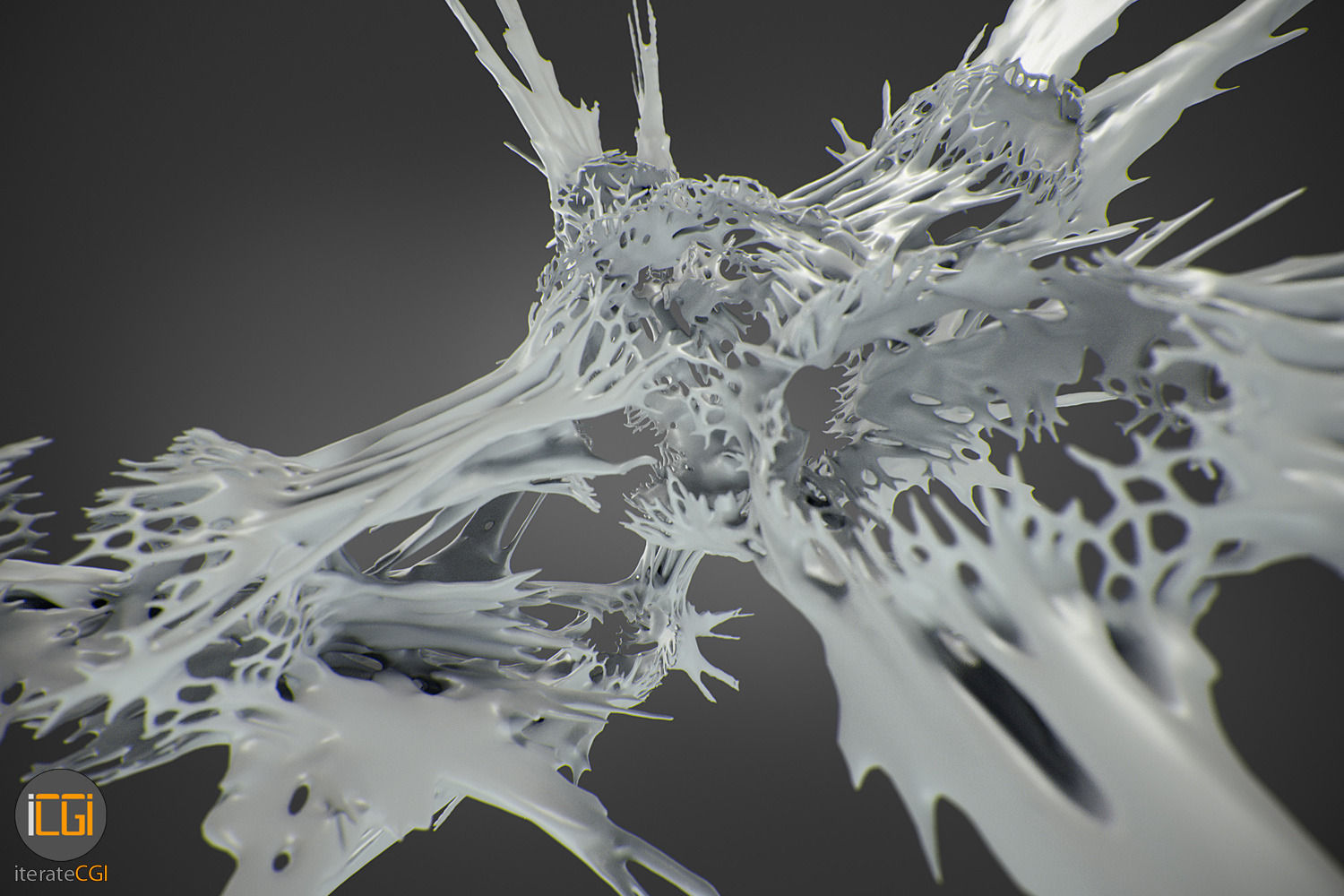 Cancer Cells 3D model Low-poly 3D model_16