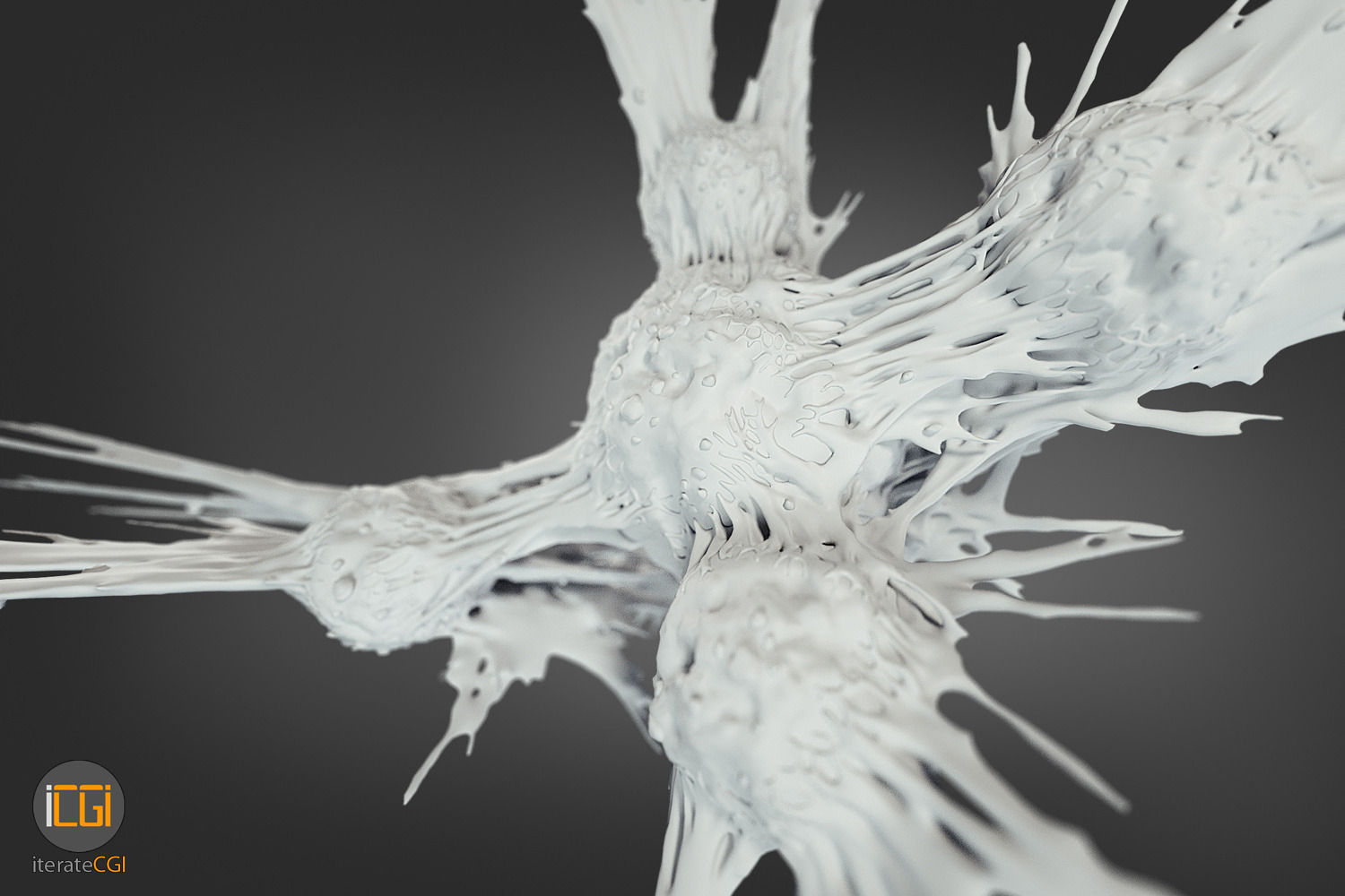 Cancer Cells 3D model Low-poly 3D model_15