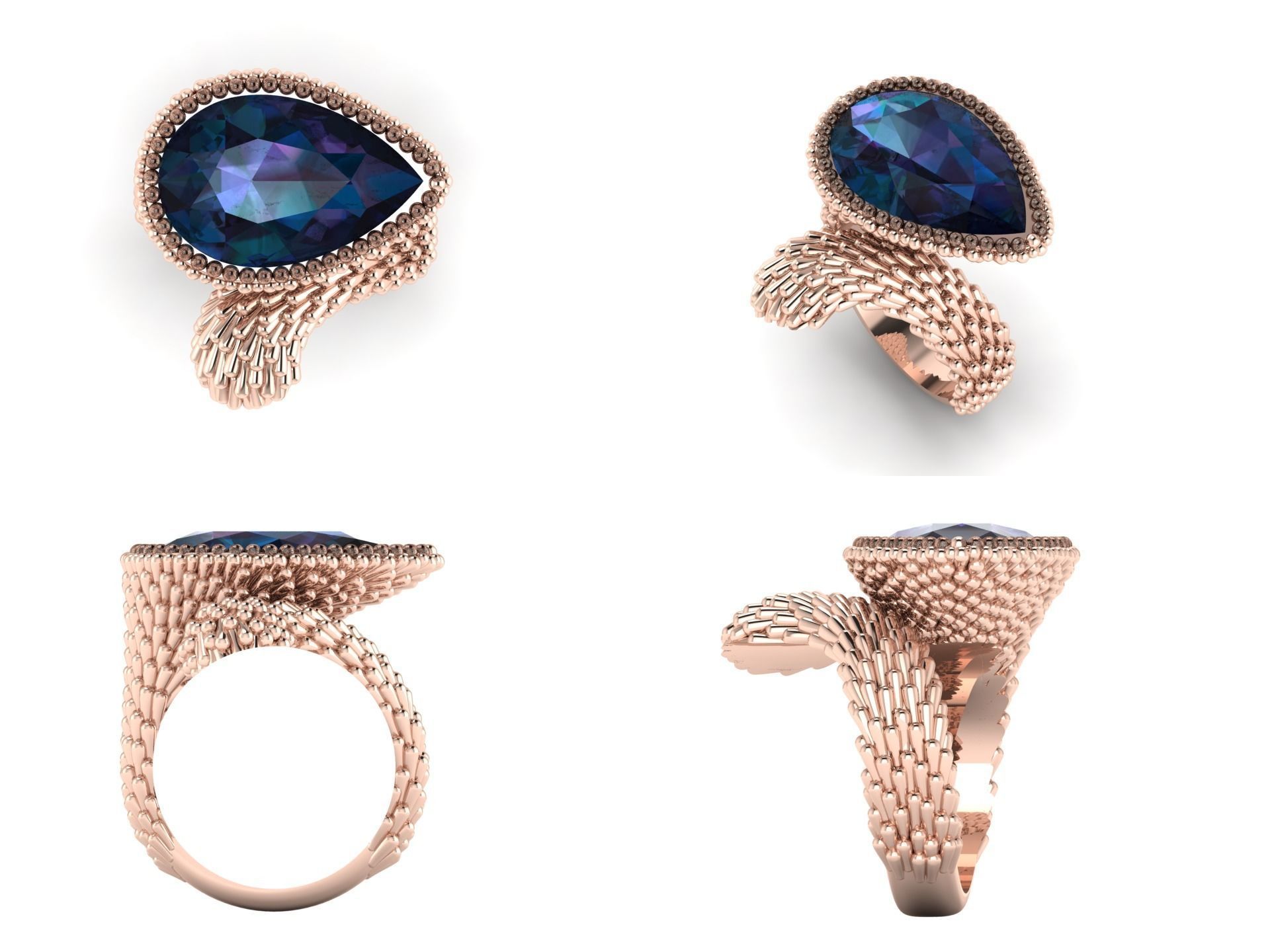 Ring od 68 3D print model_3