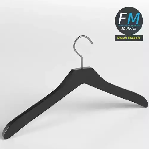 Plastic coat hanger 1