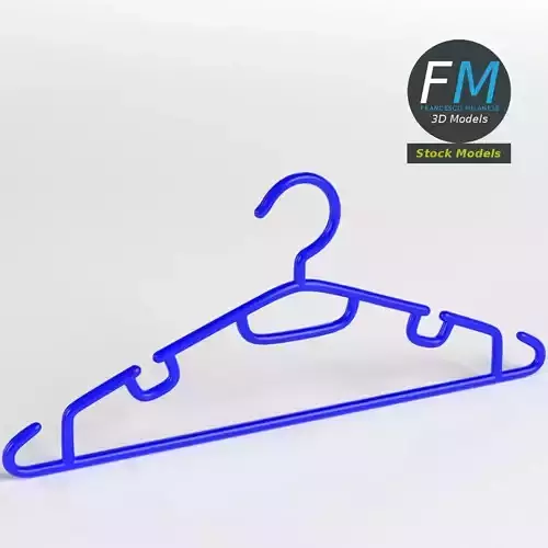 Plastic coat hanger 2