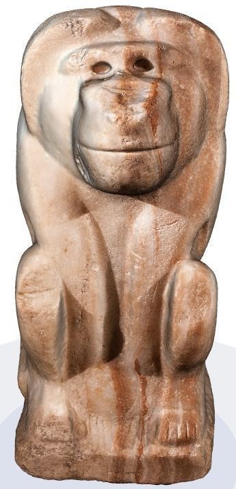 3D model of an Egyptian statue 3D print model_2