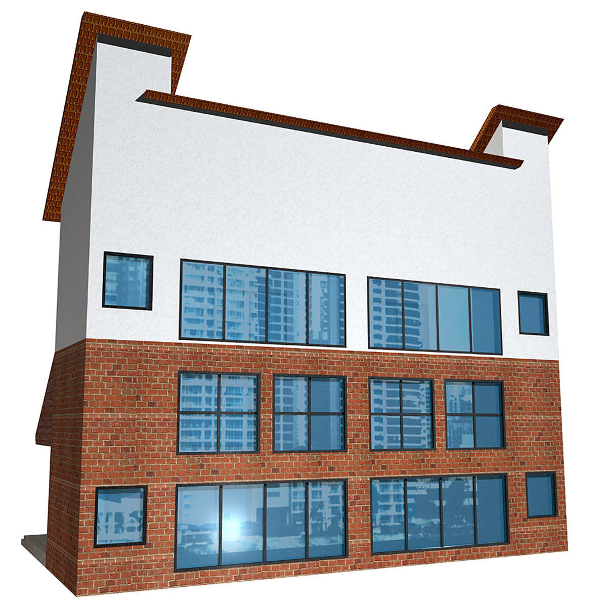 House solar 3D model_3