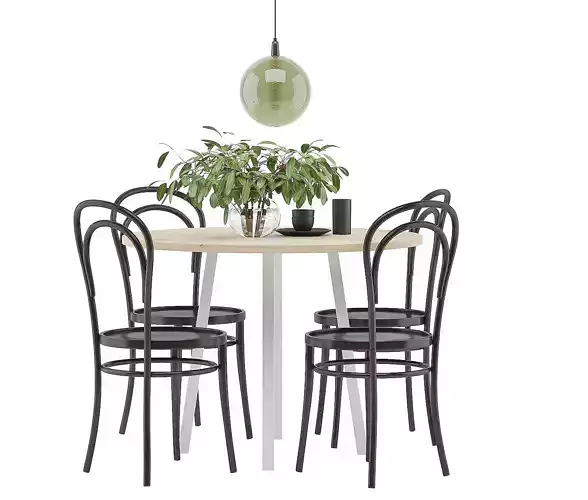 Dining Furnitures Set 21 3D model