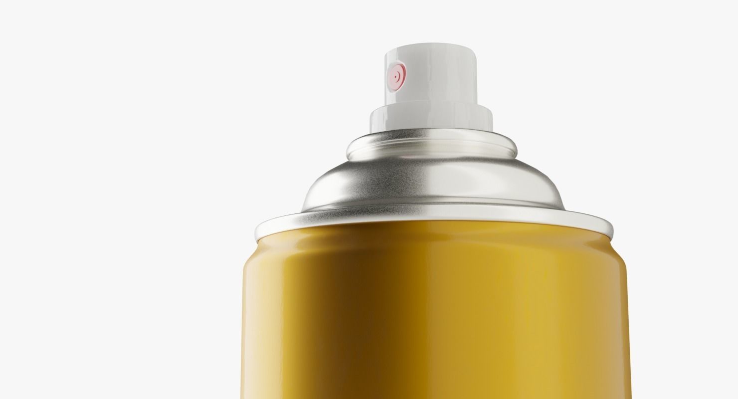 Spray Can 3D 3D model_3