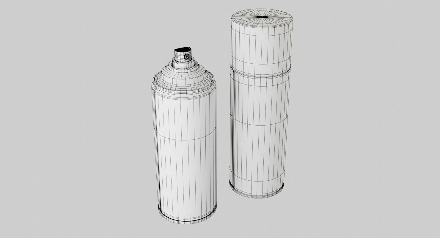Spray Can 3D 3D model_5