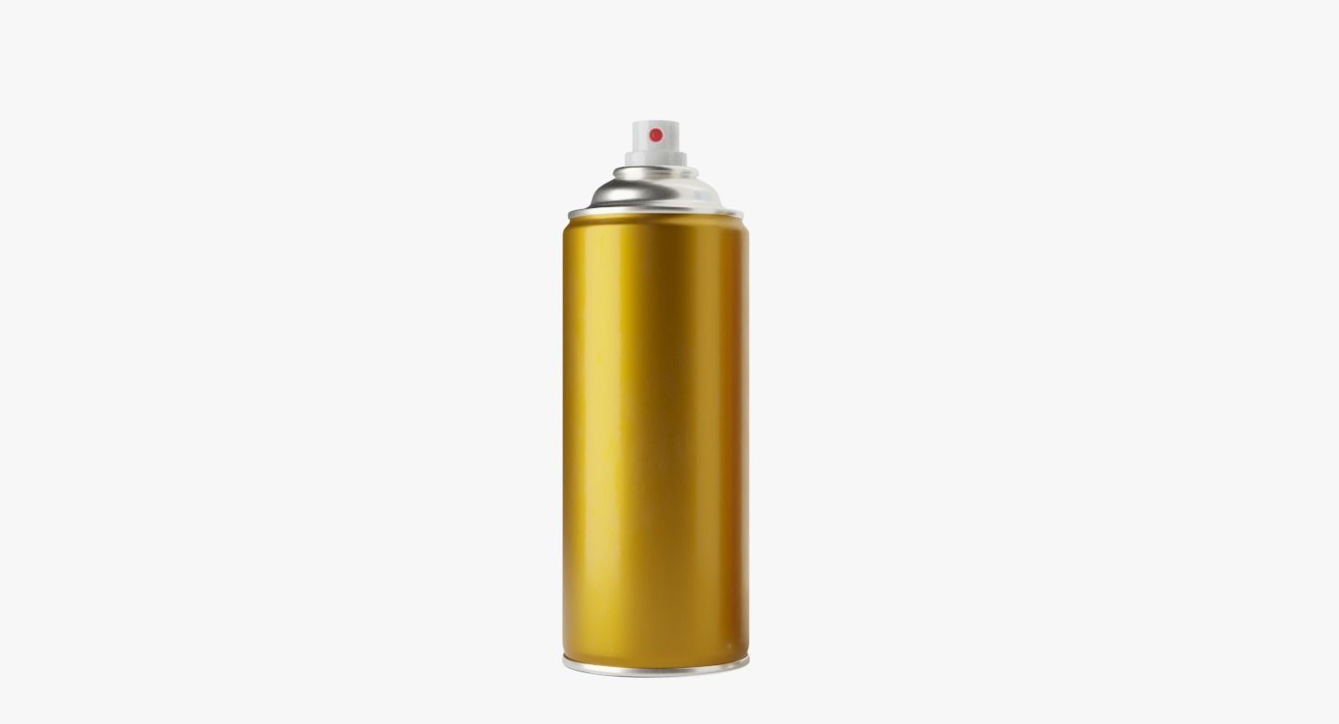 Spray Can 3D 3D model_2